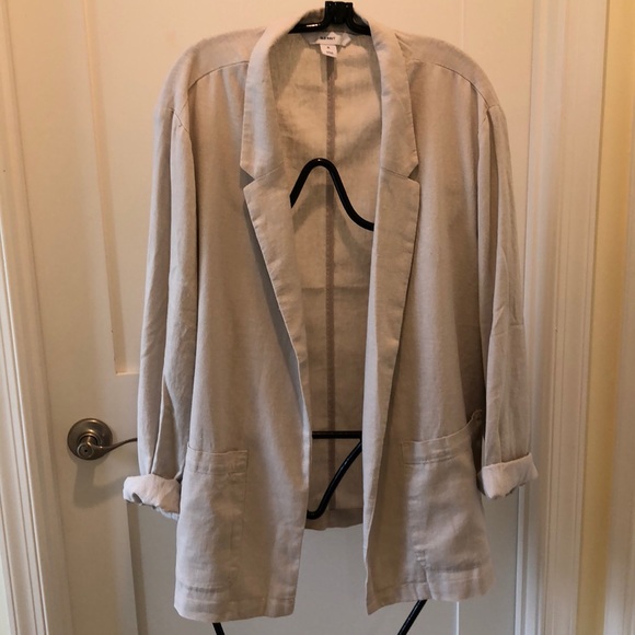 Old Navy Jackets & Blazers - 🆕 w/tag Old Navy Linen-Blend Blazer